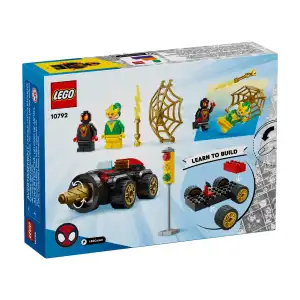 LEGO Marvel 10792 Drill Spinner Vehicle 58 Pcs miniatura 4